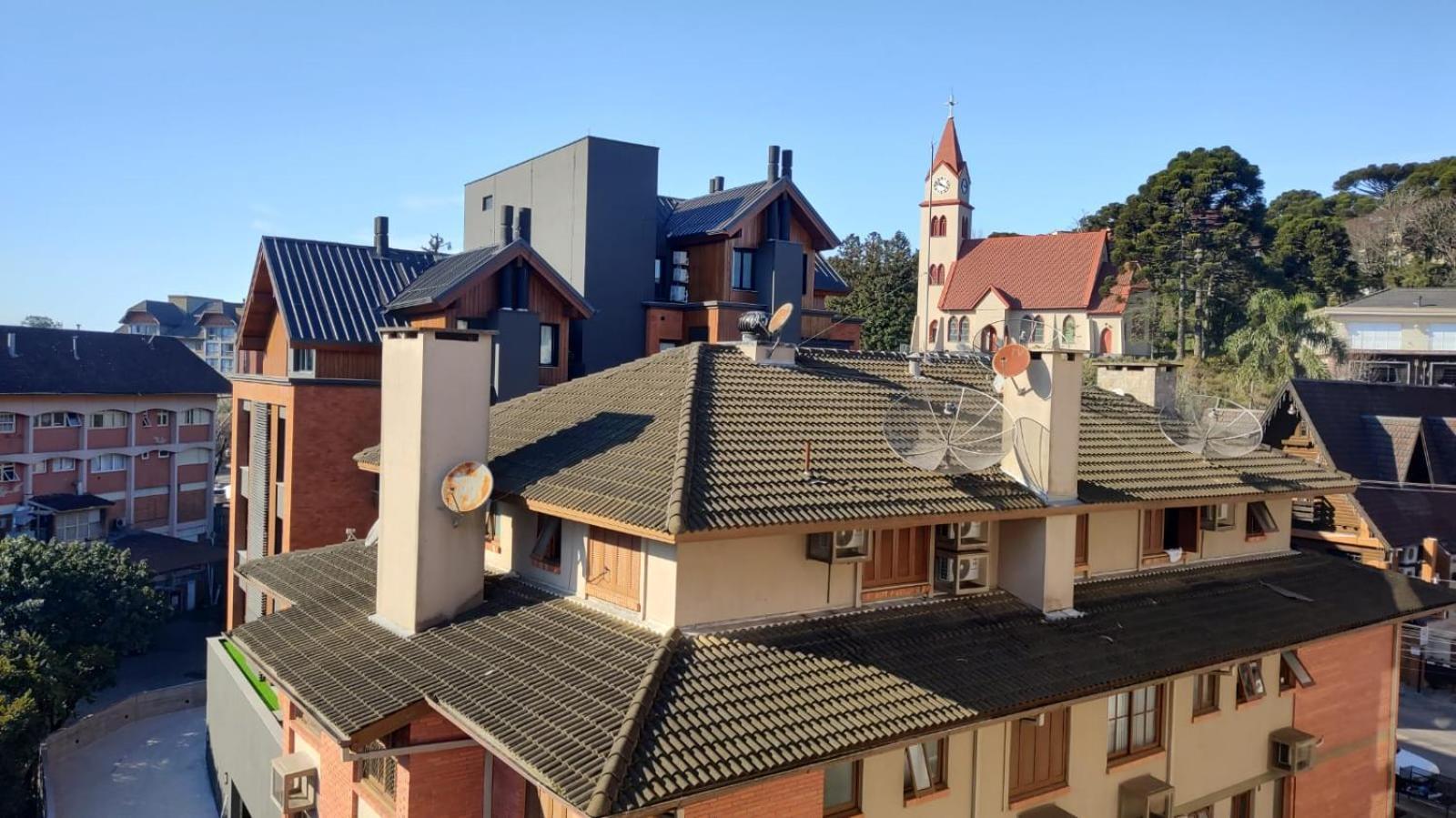 Ap. Centro Gramado Exterior foto