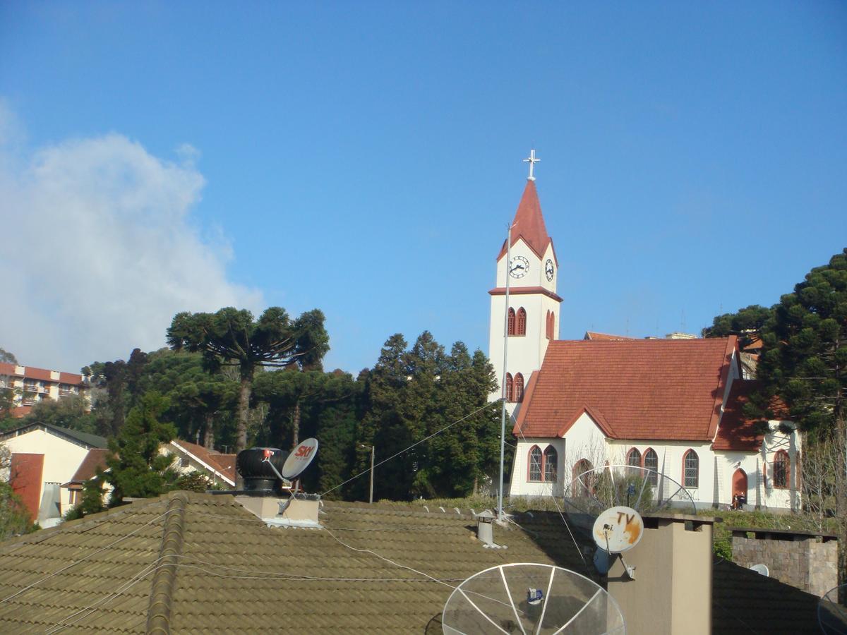 Ap. Centro Gramado Exterior foto